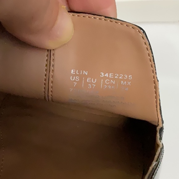 Calvin Klein Black Leather Loafers Flats - Picture 10 of 10